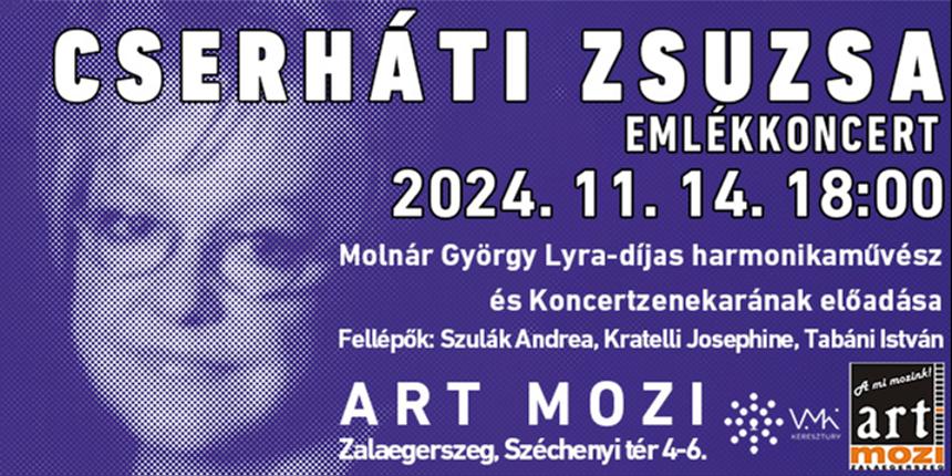 Cserhti Zsuzsa Emlkkoncert